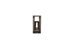 Winenest stackable wine shelf in smoked oak wood