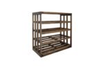 Winenest wine celler in smoked oak wood with large flexibility