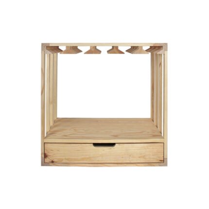 Winenest wine celler in pine wood with large flexibility