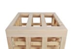 Winenest stackable wine shelf in pine wood