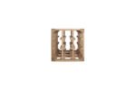 Winenest stackable wine shelf in oak wood