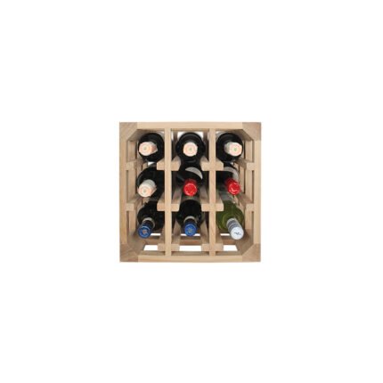 Winenest elegant wine storage in oak wood