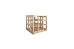 Winenest elegant wine storage in pine wood