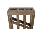 Winenest wine celler in smoked oak wood with large flexibility