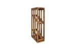 Winenest wine holder in burnt pine wood assembled